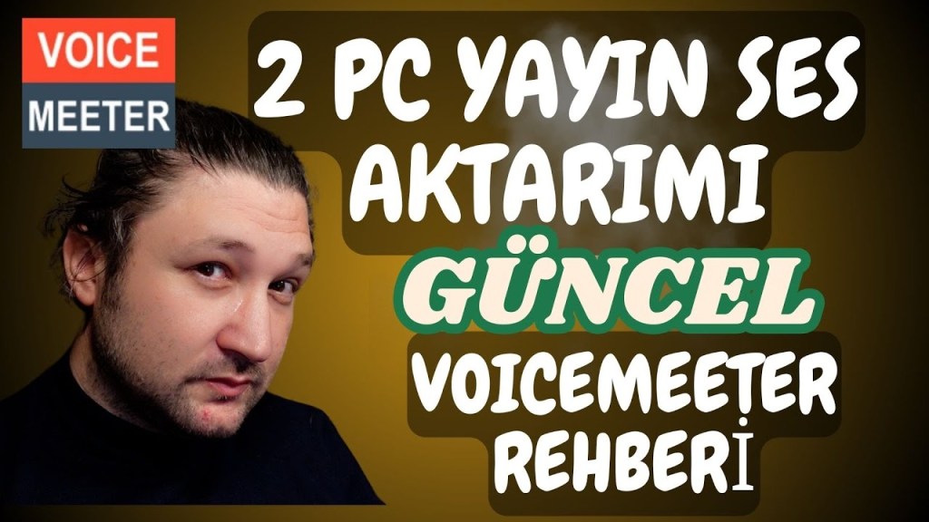 2 PC ile Yayın (2025) SES AKTARIMI VoiceMeeter Rehberi ve&nbsp;OBS
